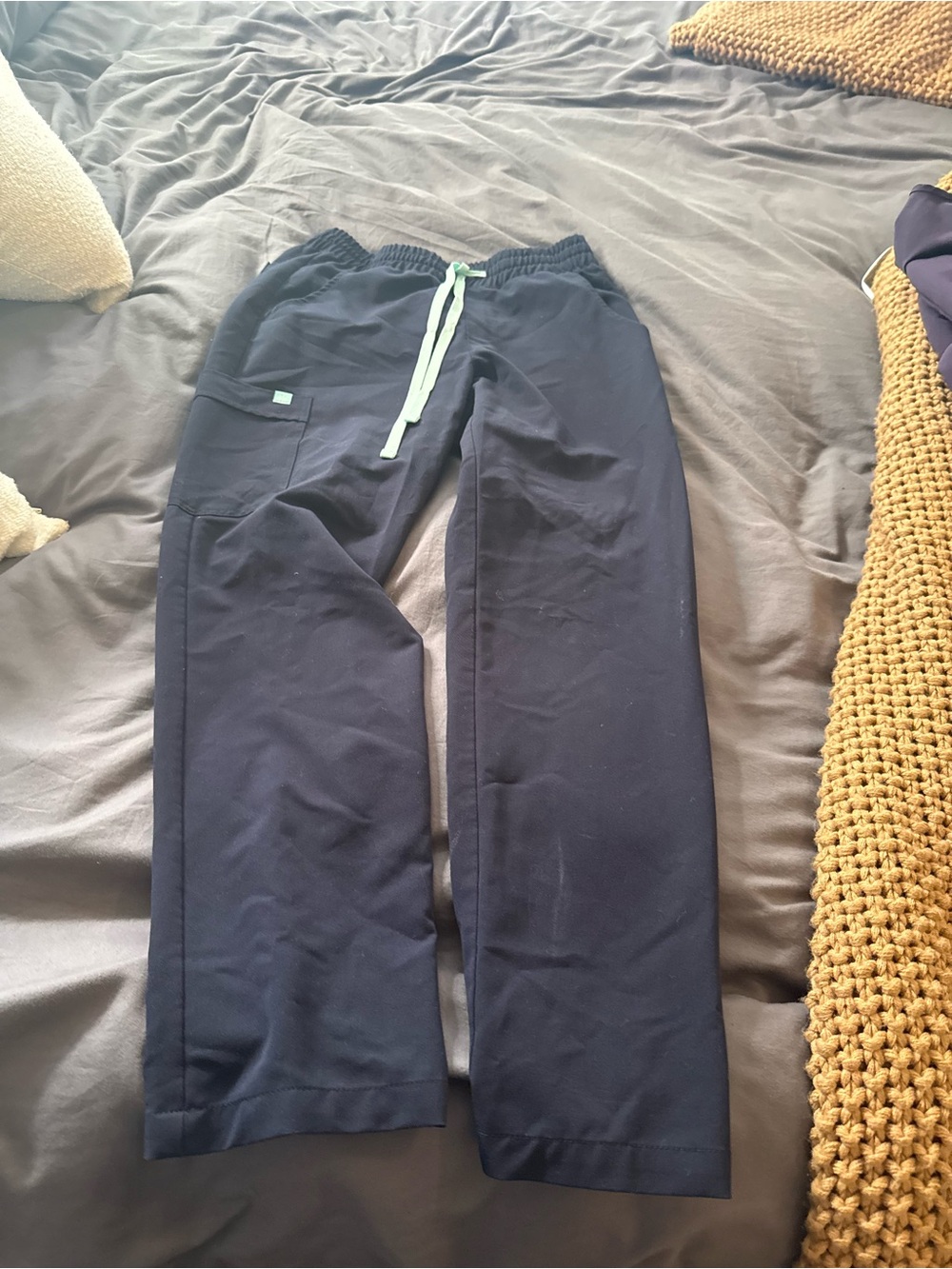 Garage Malade women's navy scrub pants